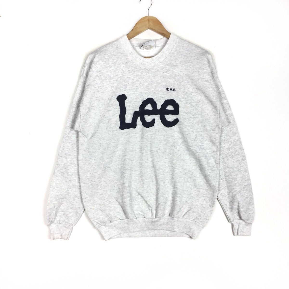 Lee Vintage Lee USA Nice Sweatshirt crewneck big logo Size US L / EU 52-54 / 3 - 1 Thumbnail