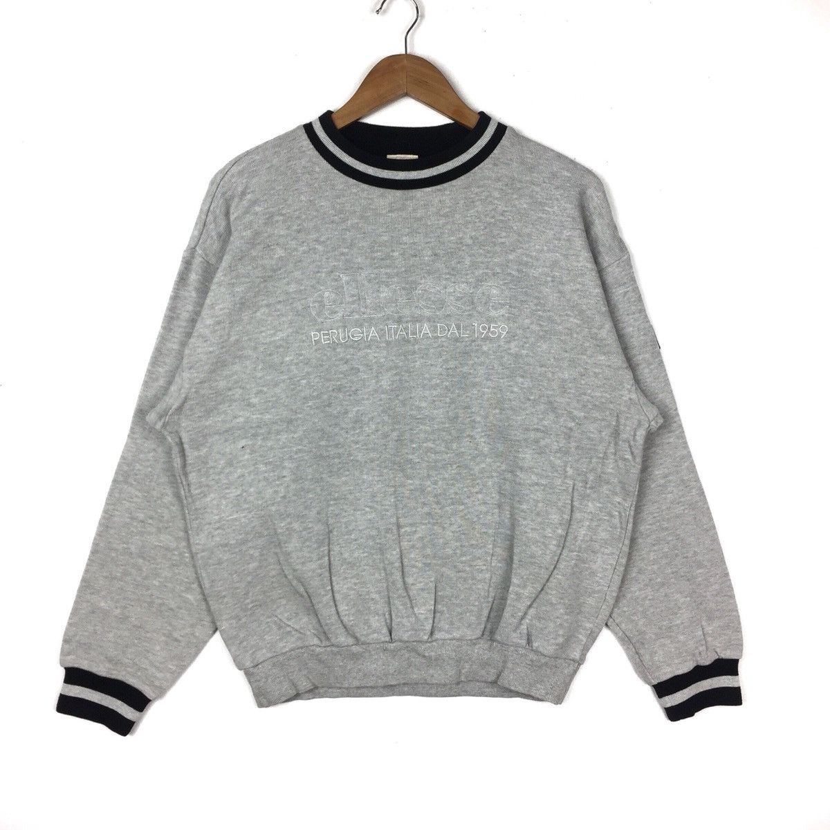 Ellesse Ellesse Sweatshirt Crewneck Jumper Spellout embroidered Size US M / EU 48-50 / 2 - 1 Thumbnail
