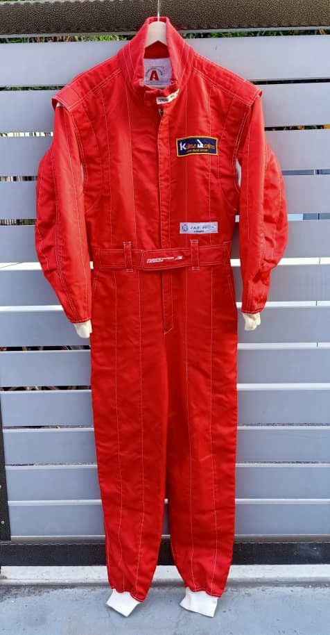 Japanese Brand Competition License A Racing Overall Suit Kevlar Size US 30 / EU 46 - 2 Thumbnail