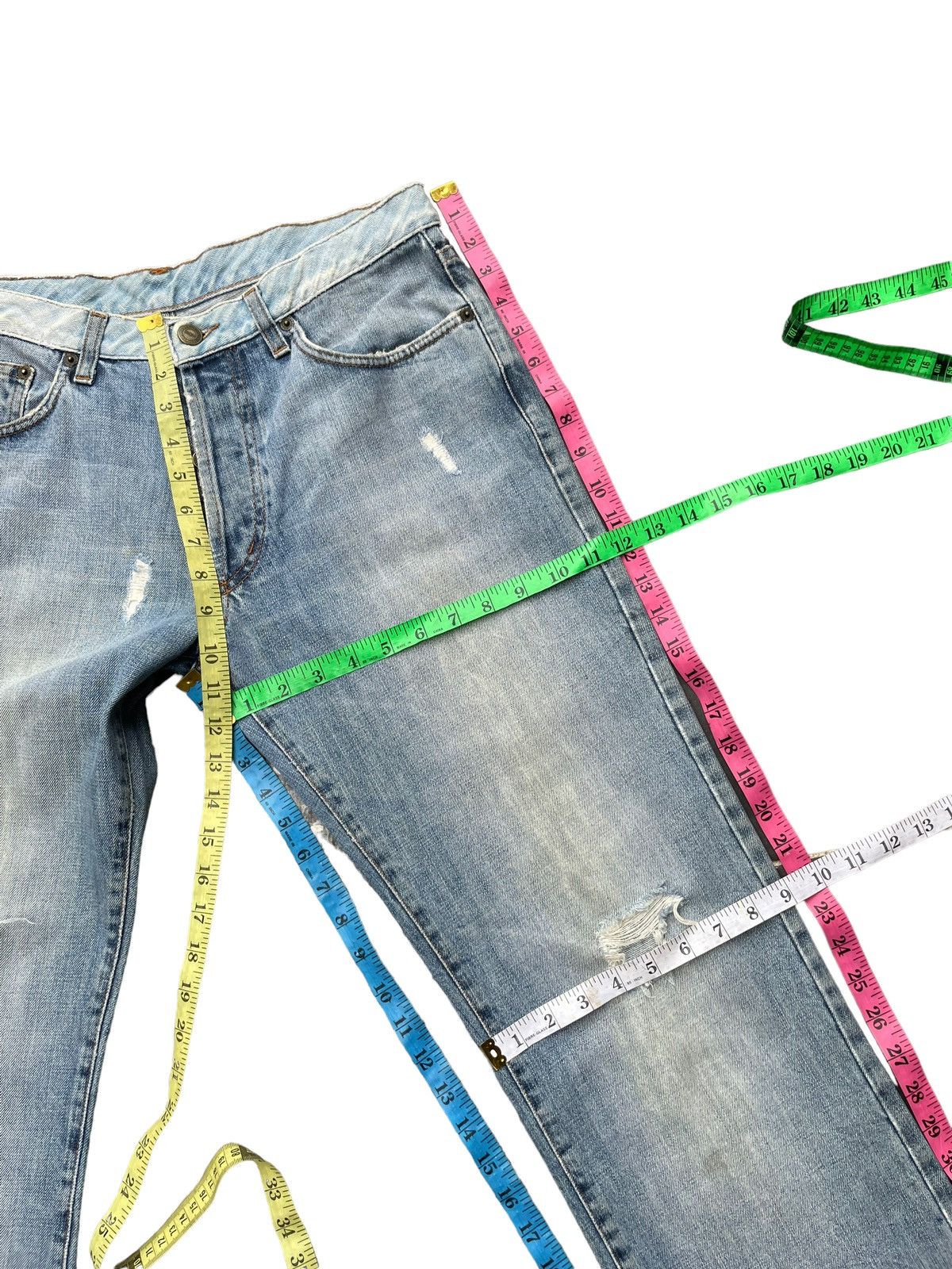Iceberg Vintage Iceberg Ice B Distresed Denim Size US 34 / EU 50 - 25 Thumbnail