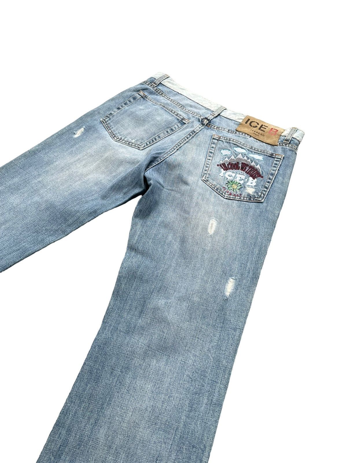 Iceberg Vintage Iceberg Ice B Distresed Denim Size US 34 / EU 50 - 9 Thumbnail