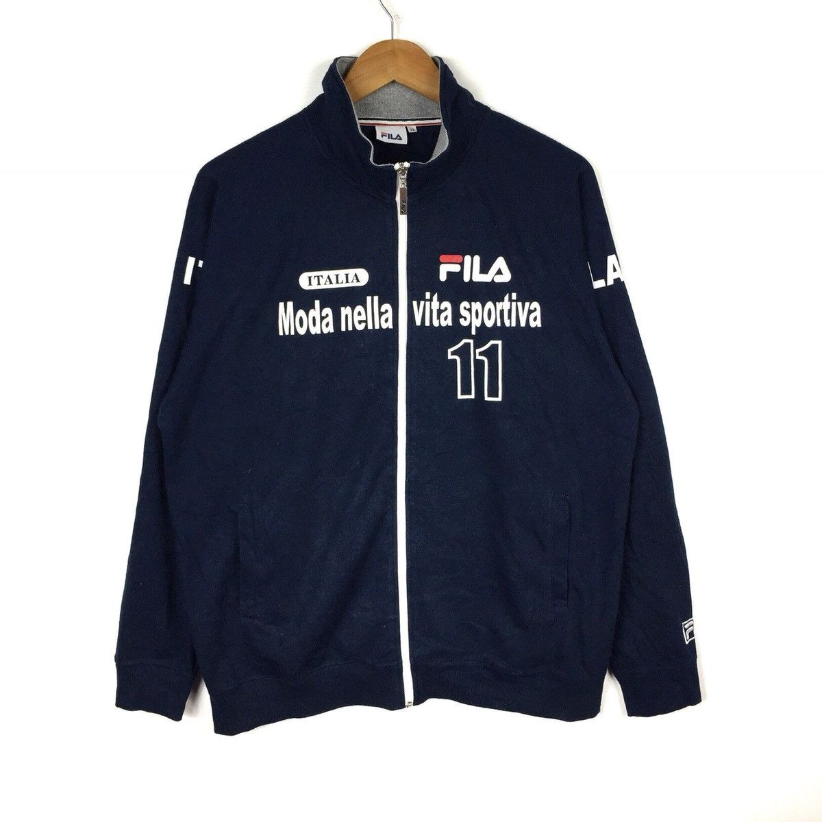Fila Fila biella italia sweater casual jumper pullover Size US XL / EU 56 / 4 - 1 Thumbnail