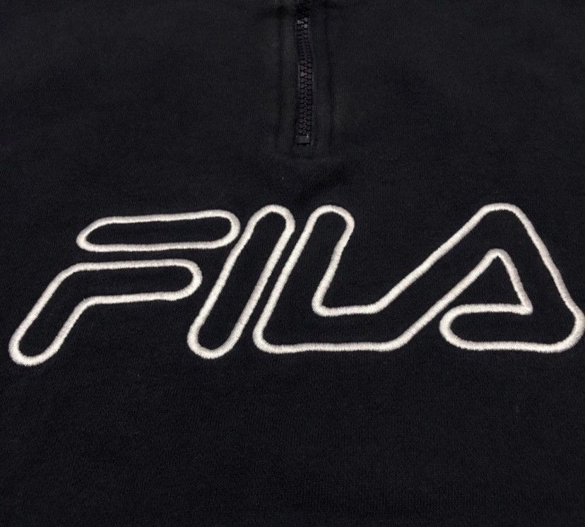 Fila Vintage 90s fila sweatshirt big logo Size US XL / EU 56 / 4 - 2 Thumbnail