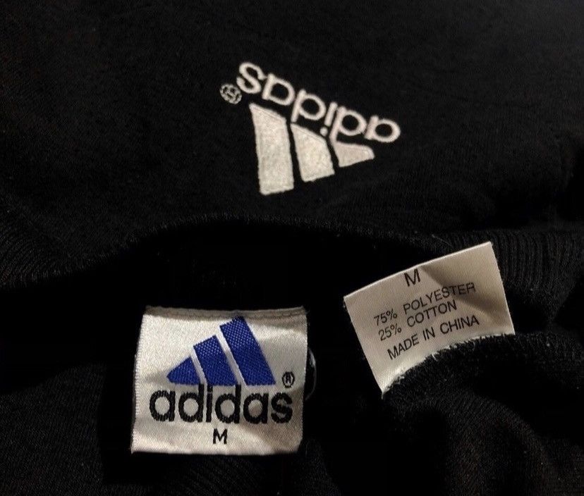 Adidas Vintage 90s Adidas Equipment Sweatshirt Size US M / EU 48-50 / 2 - 3 Thumbnail