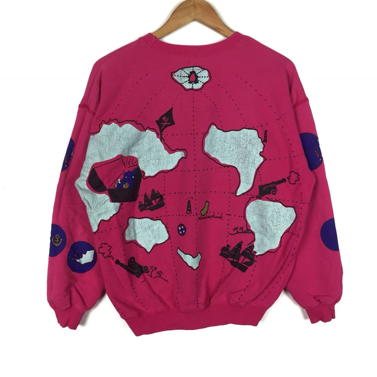 Vintage Uspp Sweatshirt Full print Crewneck casual Size US M / EU 48-50 / 2 - 2 Thumbnail