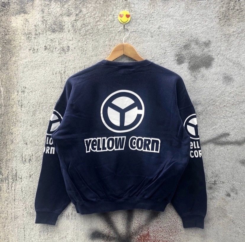Freewheelers Vintage 90s Yellowcorn sweatshirt big logo Size US M / EU 48-50 / 2 - 2 Thumbnail