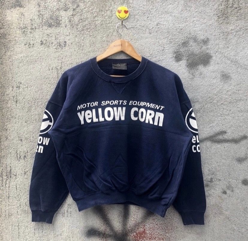 Freewheelers Vintage 90s Yellowcorn sweatshirt big logo Size US M / EU 48-50 / 2 - 1 Thumbnail
