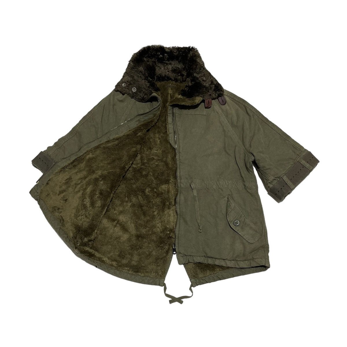 Kapital Kapital Short Sleeve Fur Jacket Size US S / EU 44-46 / 1 - 4 Thumbnail