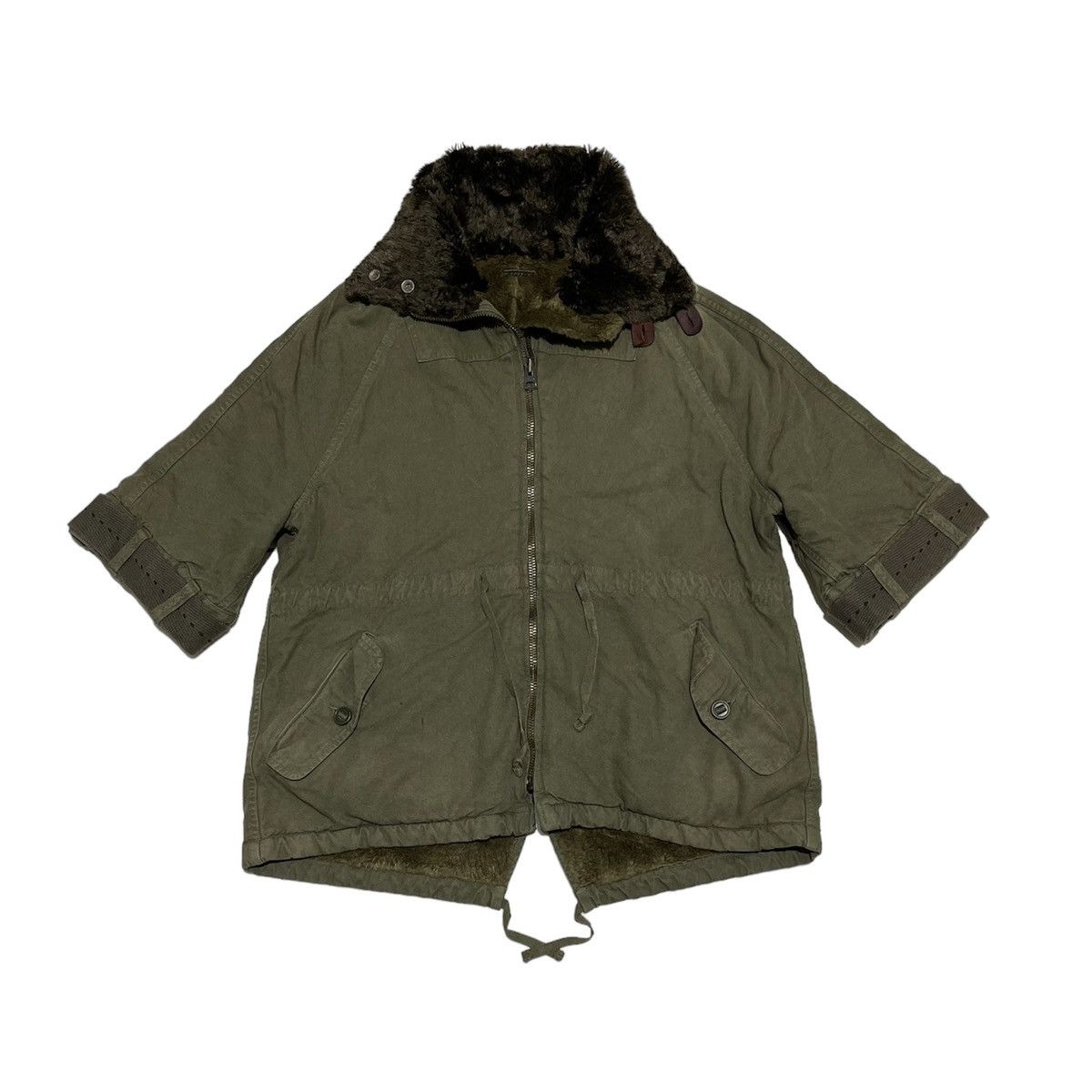 Kapital Kapital Short Sleeve Fur Jacket Size US S / EU 44-46 / 1 - 1 Thumbnail