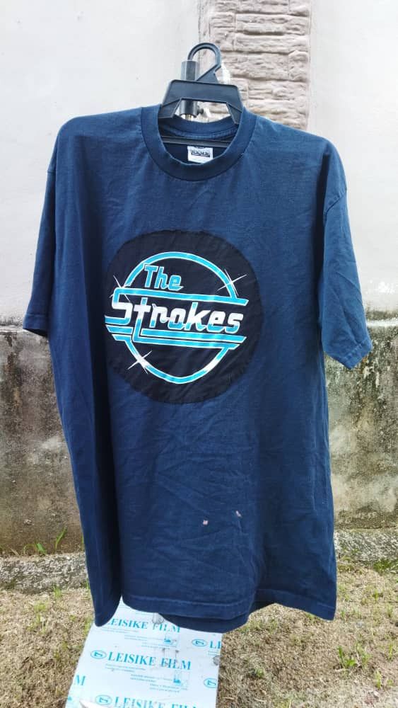 Band Tees × Vintage 🔥BEST OFFER🔥 RARE THE STROKES CUSTOM MADE Size US XL / EU 56 / 4 - 1 Thumbnail