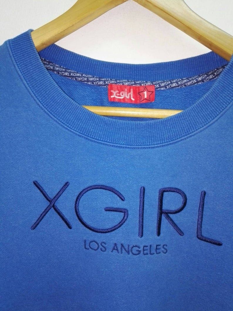 Japanese Brand Vintage Sweatshirt X-GirL Big Logo Have Pocket Size US S / EU 44-46 / 1 - 2 Thumbnail