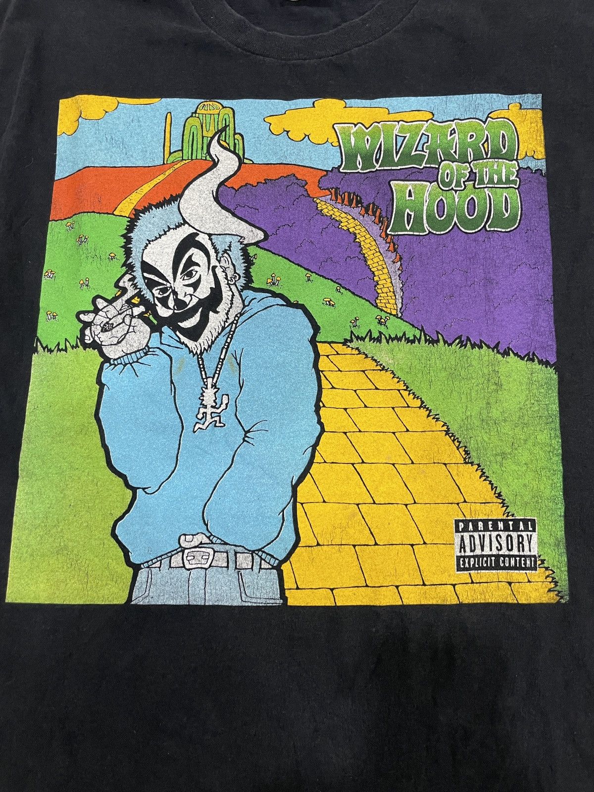 Band Tees Vintage Wizard Of The Hood Violent J. Insane Clown Posse XL Size US XL / EU 56 / 4 - 4 Thumbnail