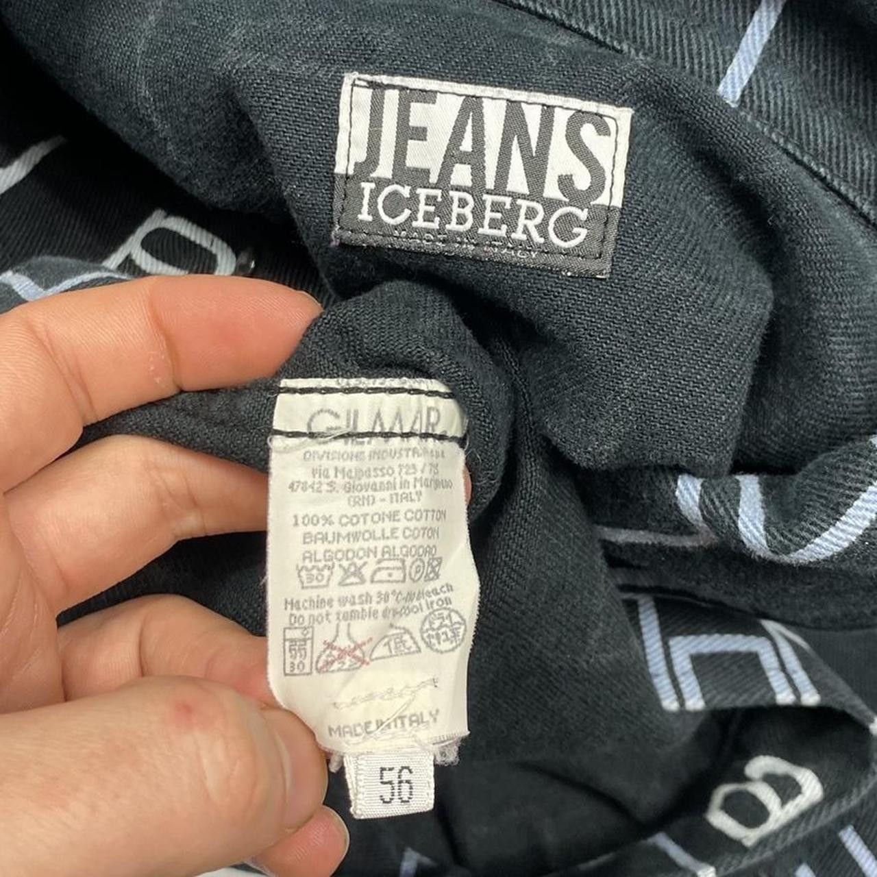 Iceberg Iceberg Jeans 90’s Block Spellout Jacket - XXL Size US XXL / EU 58 / 5 - 4 Thumbnail