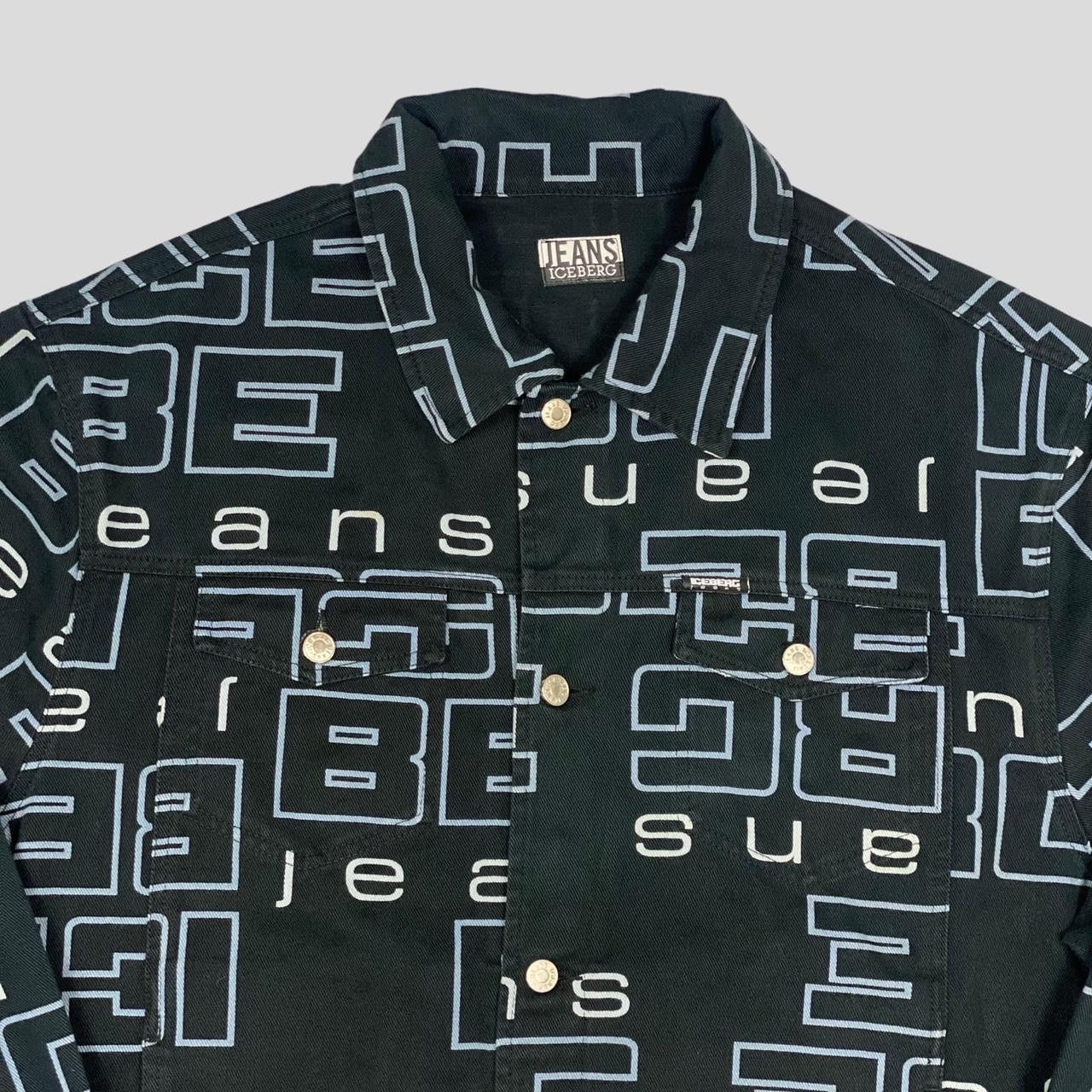 Iceberg Iceberg Jeans 90’s Block Spellout Jacket - XXL Size US XXL / EU 58 / 5 - 3 Thumbnail