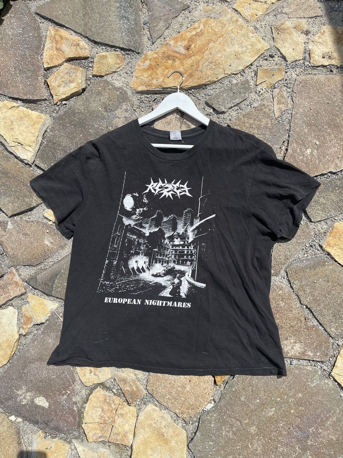Band Tees Rezet European Nightmares tour vintage t-shirt tee rock Size US XXL / EU 58 / 5 - 18 Thumbnail