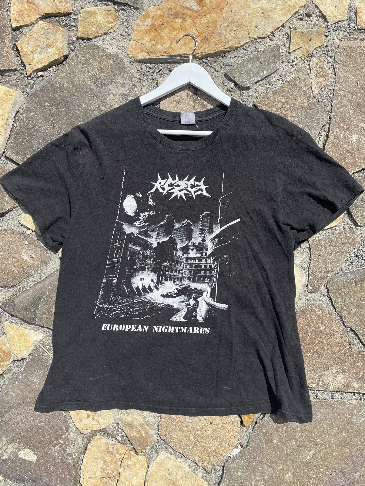 Band Tees Rezet European Nightmares tour vintage t-shirt tee rock Size US XXL / EU 58 / 5 - 19 Thumbnail