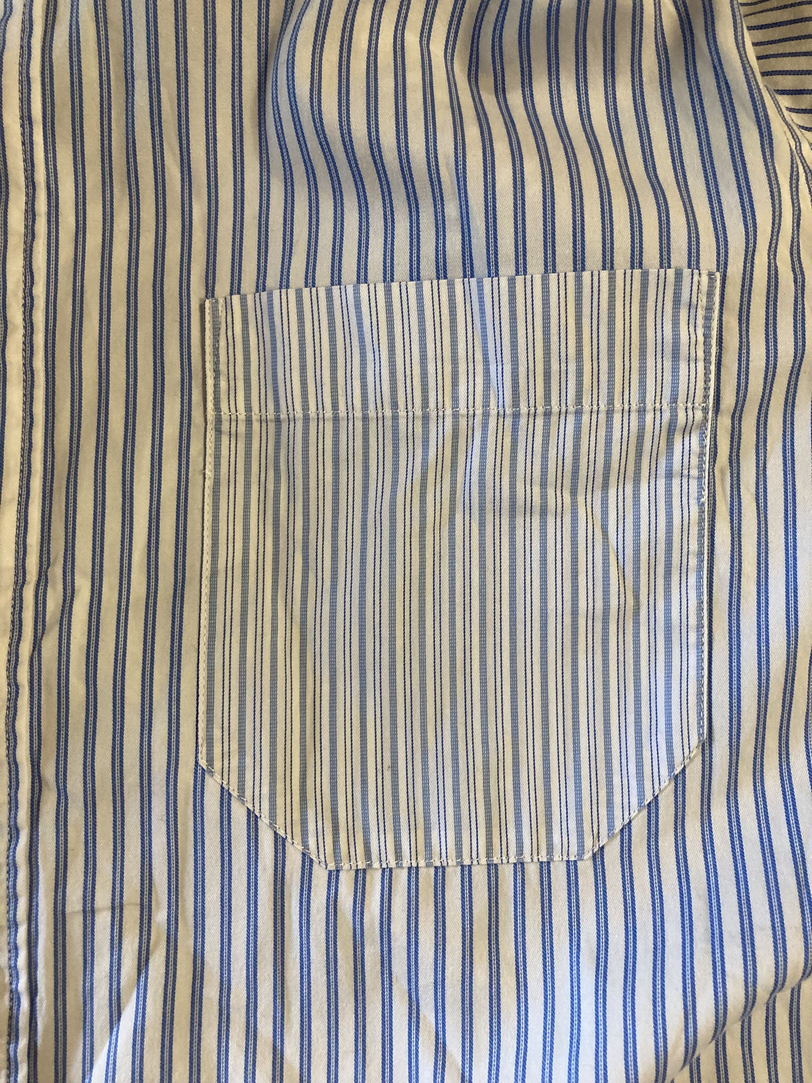 Designer × JW Anderson × Uniqlo 🔥UNIQLO J.W ANDERSON Rare Mixed Stripe SHIRT Size US S / EU 44-46 / 1 - 5 Thumbnail