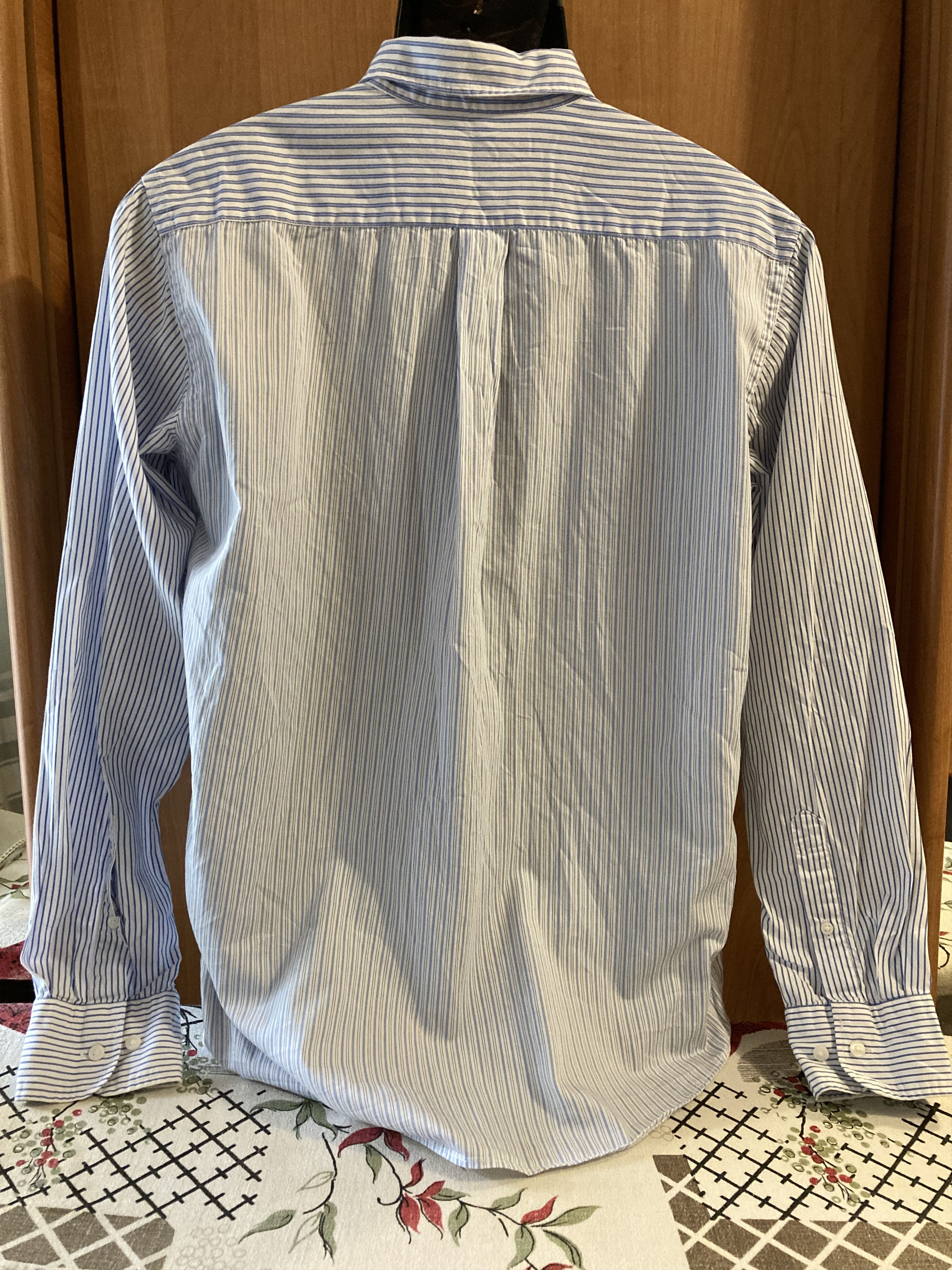 Designer × JW Anderson × Uniqlo 🔥UNIQLO J.W ANDERSON Rare Mixed Stripe SHIRT Size US S / EU 44-46 / 1 - 2 Thumbnail