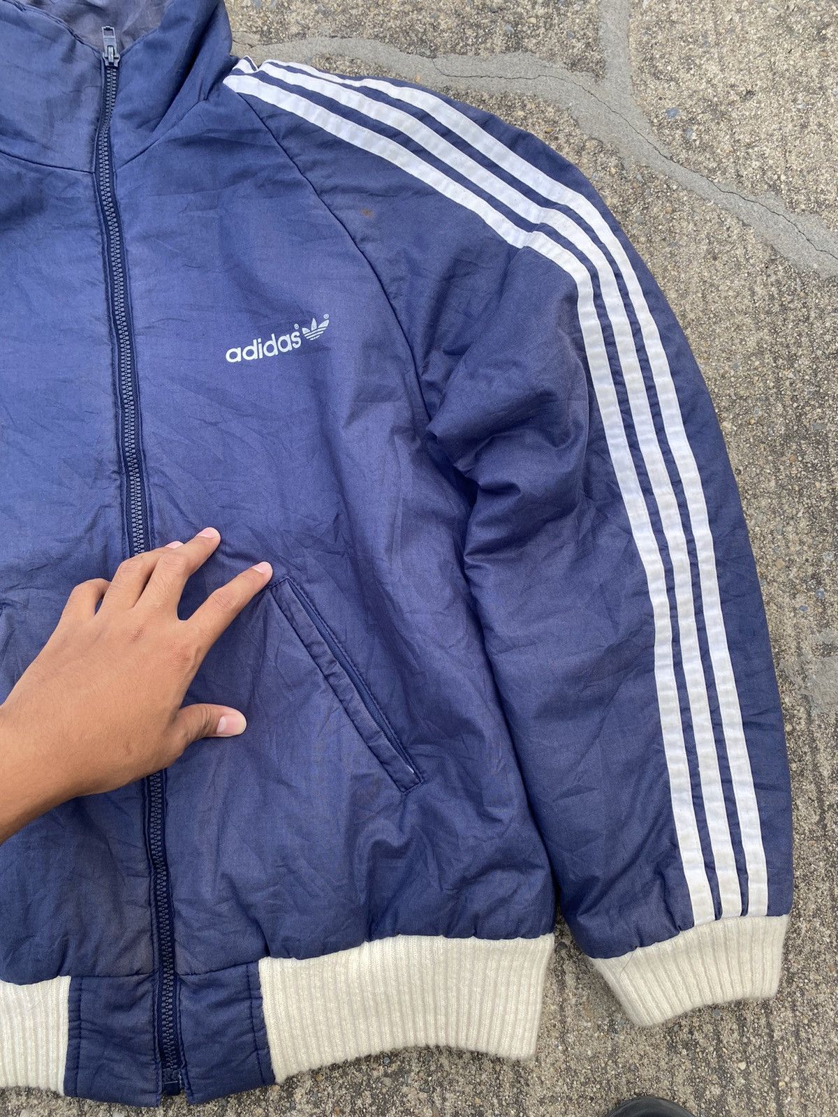 Adidas Faded 90s Rare Adidas Jacket Size US XS / EU 42 / 0 - 13 Thumbnail