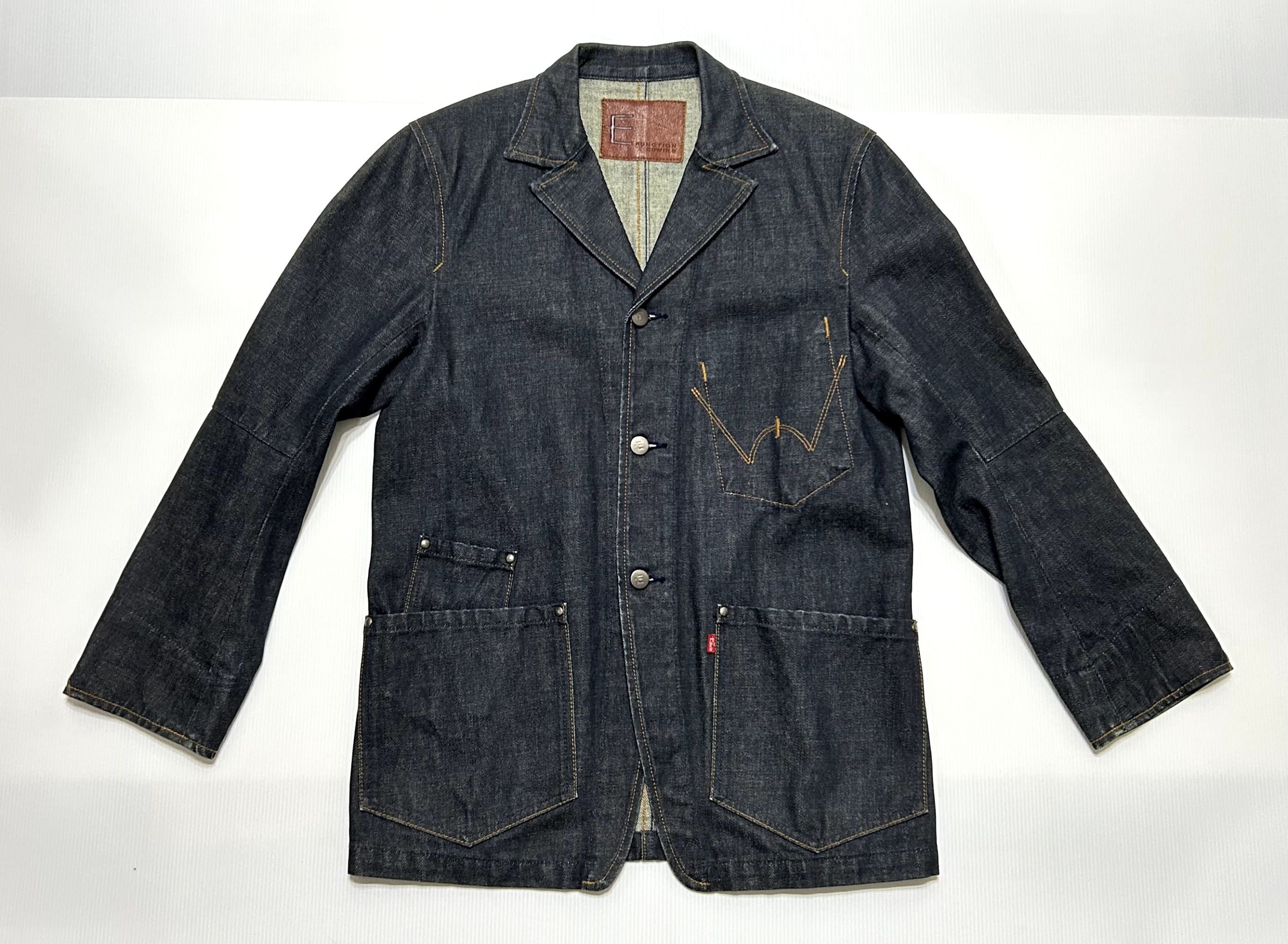 EDWIN E-FUNCTION JAPANESE DENIM JACKET