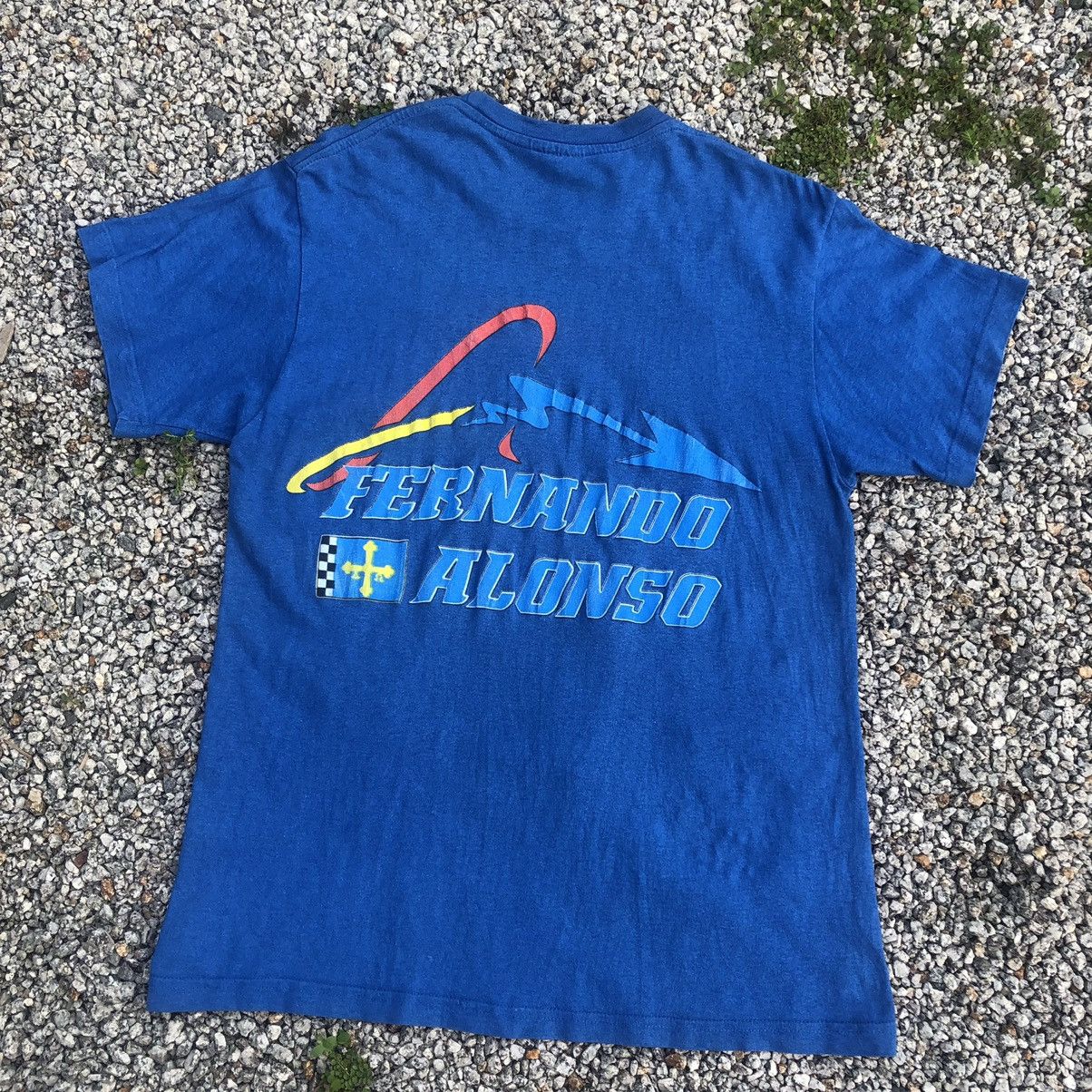 Naked & Famous Vintage Fernando Alonso F1 T Shirt Size US M / EU 48-50 / 2 - 2 Thumbnail