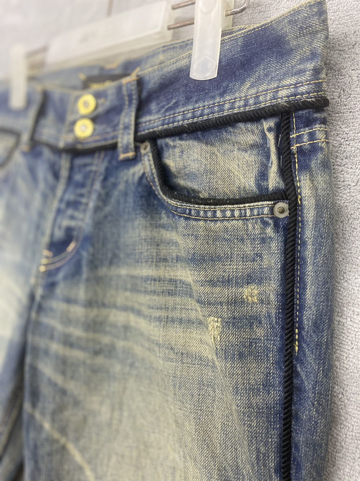 Japanese Brand 🔥 VINTAGE DENIM DRESS CAMP NO 3363-240611 MADE IN JAPAN Size US 32 / EU 48 - 4 Thumbnail