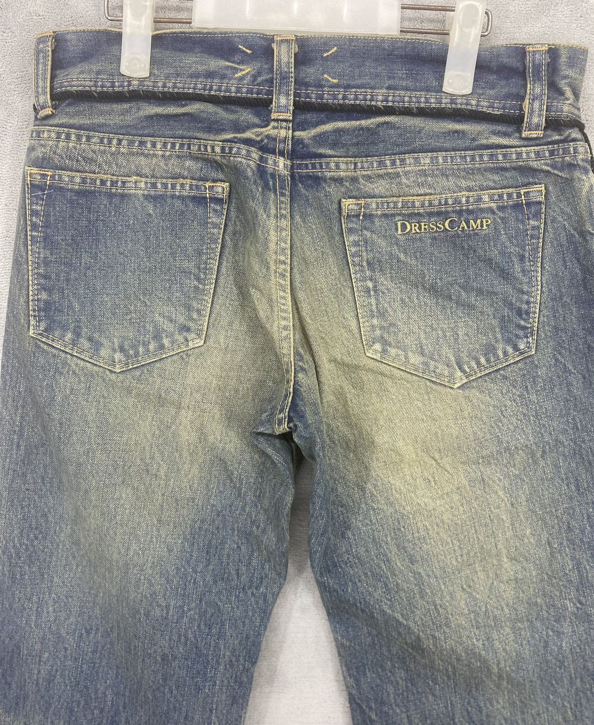 Japanese Brand 🔥 VINTAGE DENIM DRESS CAMP NO 3363-240611 MADE IN JAPAN Size US 32 / EU 48 - 10 Thumbnail