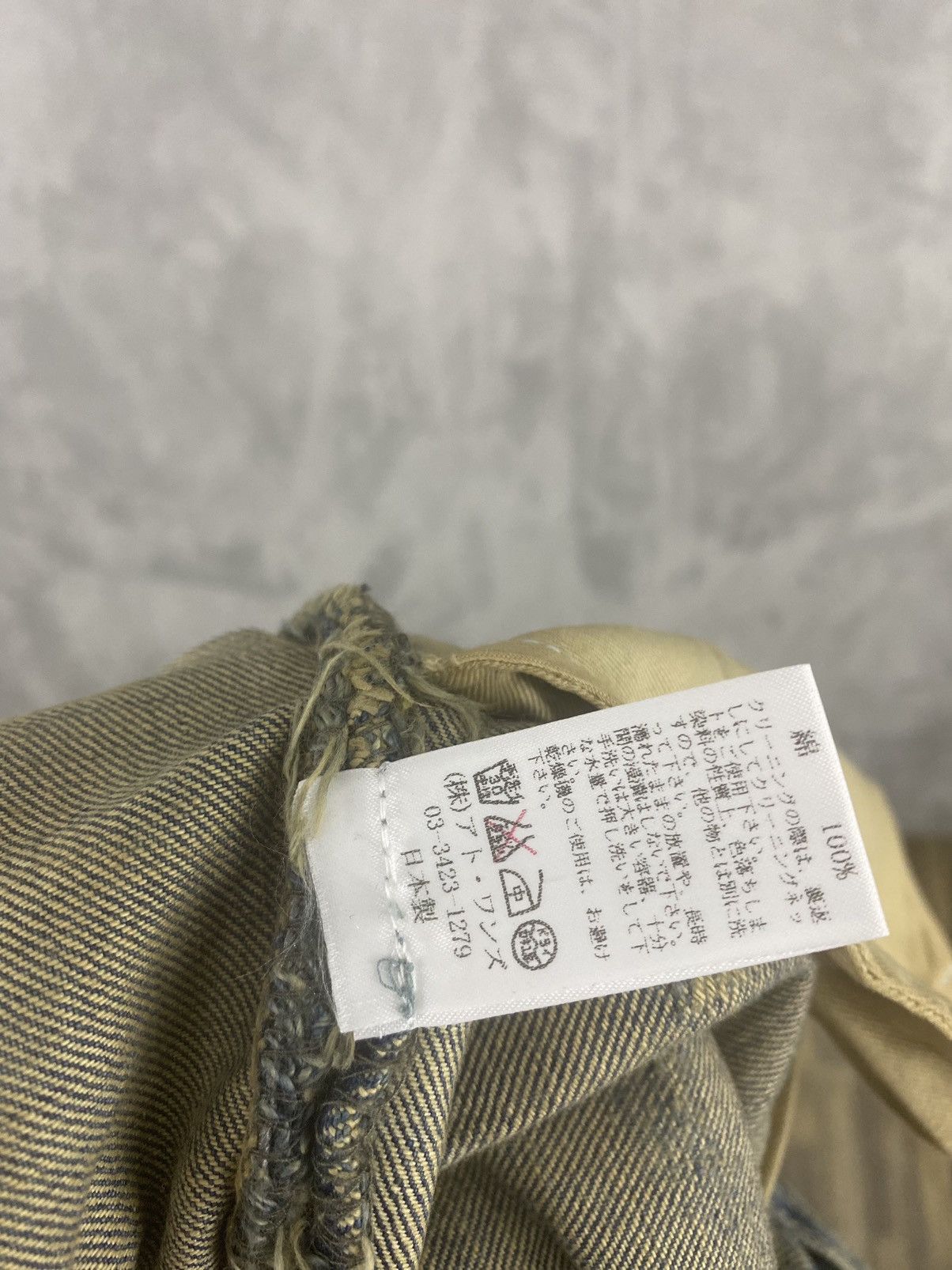 Japanese Brand 🔥 VINTAGE DENIM DRESS CAMP NO 3363-240611 MADE IN JAPAN Size US 32 / EU 48 - 12 Thumbnail