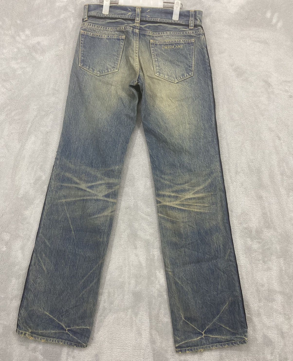 Japanese Brand 🔥 VINTAGE DENIM DRESS CAMP NO 3363-240611 MADE IN JAPAN Size US 32 / EU 48 - 1 Thumbnail