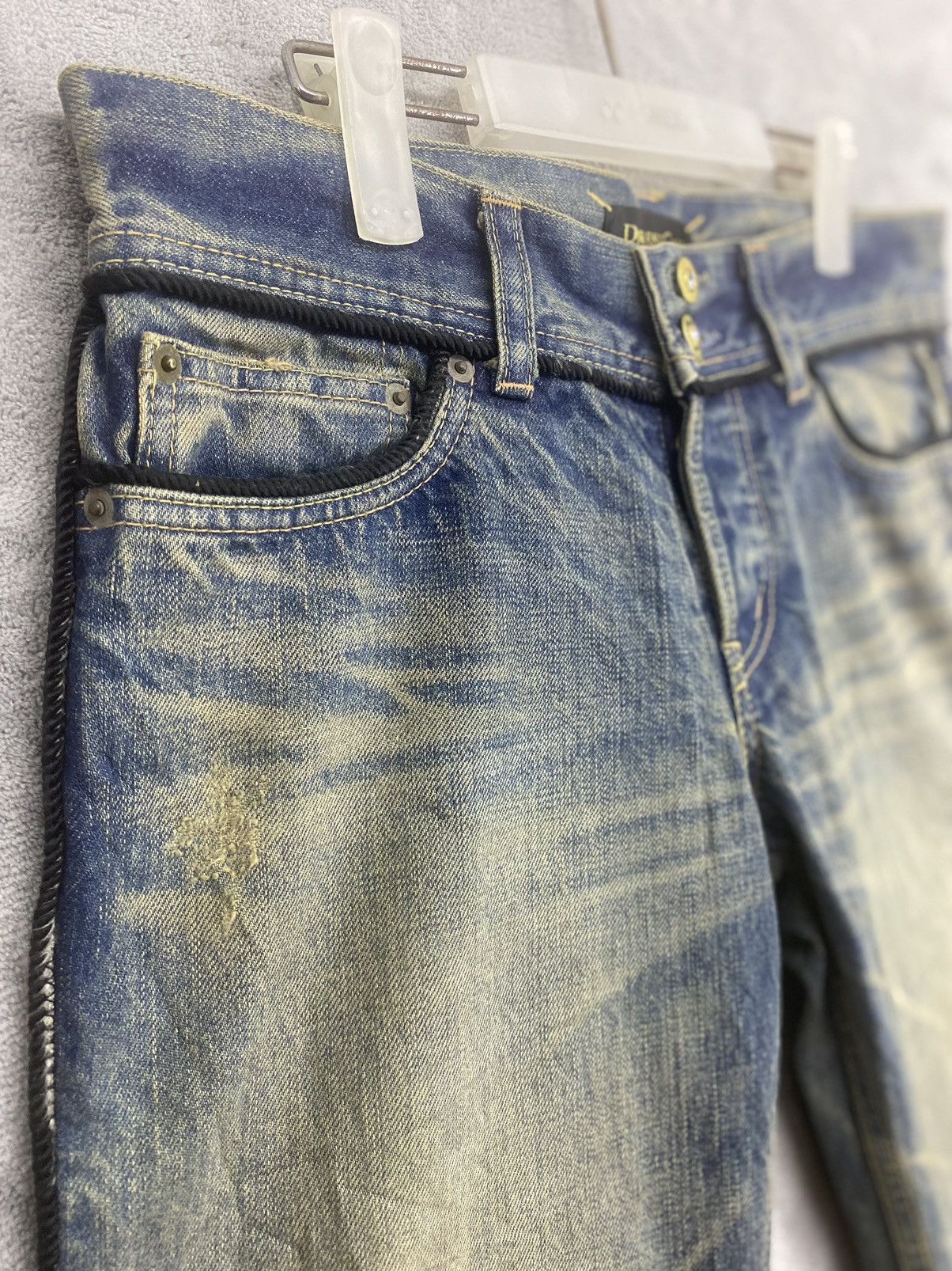 Japanese Brand 🔥 VINTAGE DENIM DRESS CAMP NO 3363-240611 MADE IN JAPAN Size US 32 / EU 48 - 5 Thumbnail