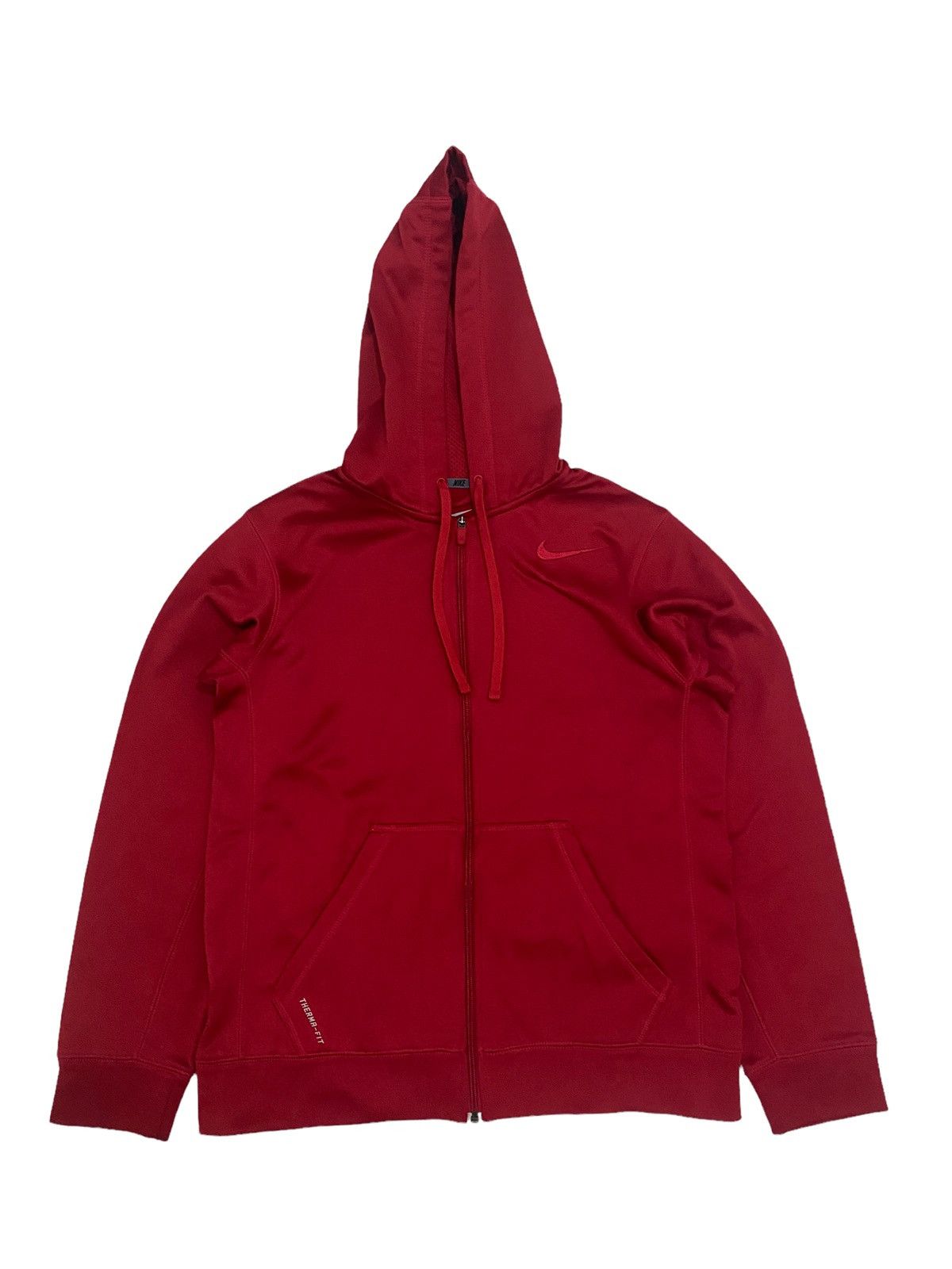 cropped nike zip up