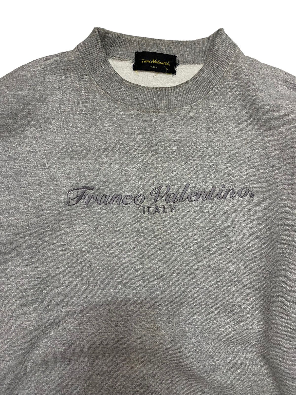 Japanese Brand × Valentino Vintage Franco Valentino Spell Out Sweatshirt Size US M / EU 48-50 / 2 - 4 Thumbnail