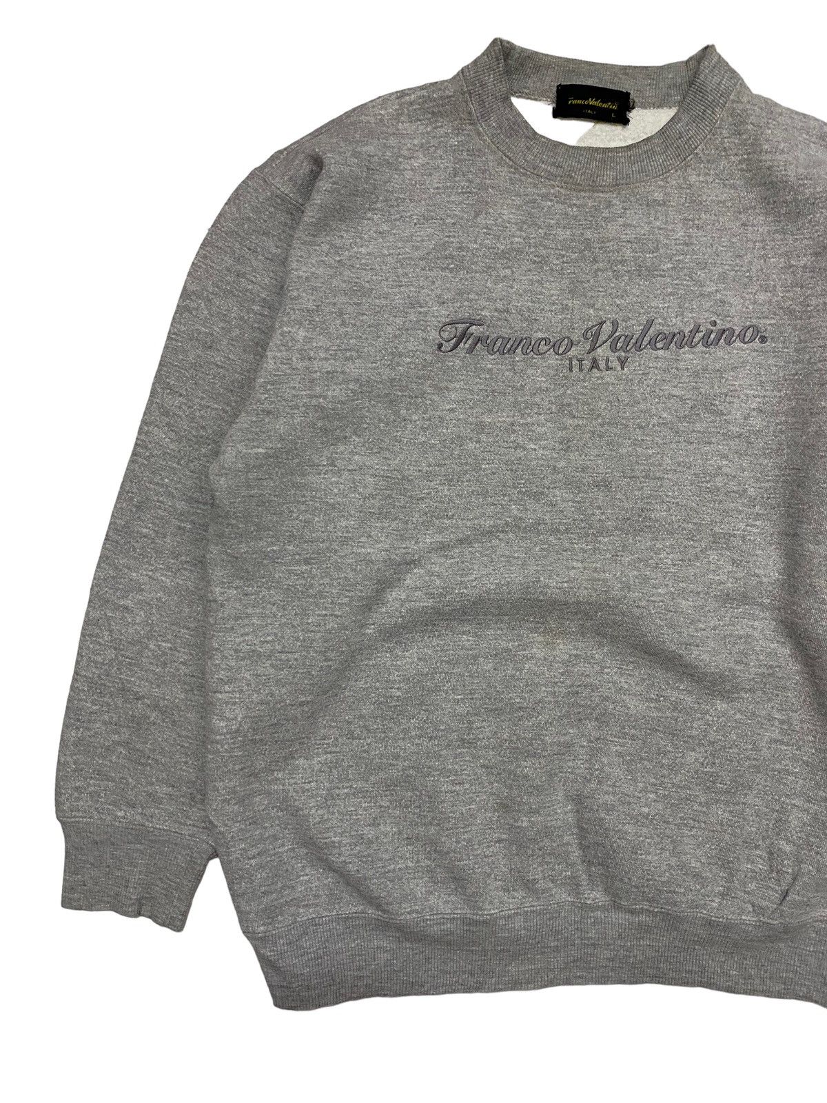Japanese Brand × Valentino Vintage Franco Valentino Spell Out Sweatshirt Size US M / EU 48-50 / 2 - 2 Thumbnail