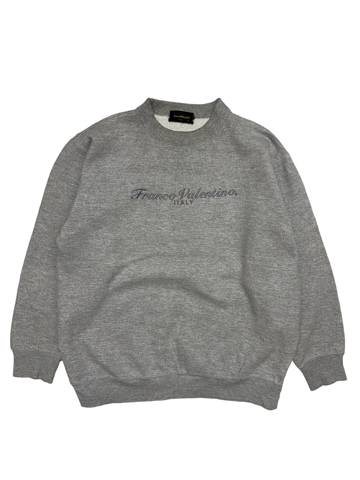 Japanese Brand × Valentino Vintage Franco Valentino Spell Out Sweatshirt Size US M / EU 48-50 / 2 - 1 Thumbnail