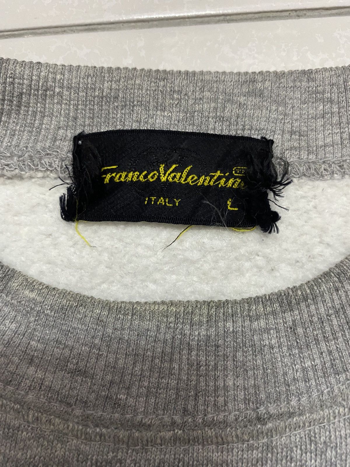 Japanese Brand × Valentino Vintage Franco Valentino Spell Out Sweatshirt Size US M / EU 48-50 / 2 - 5 Thumbnail