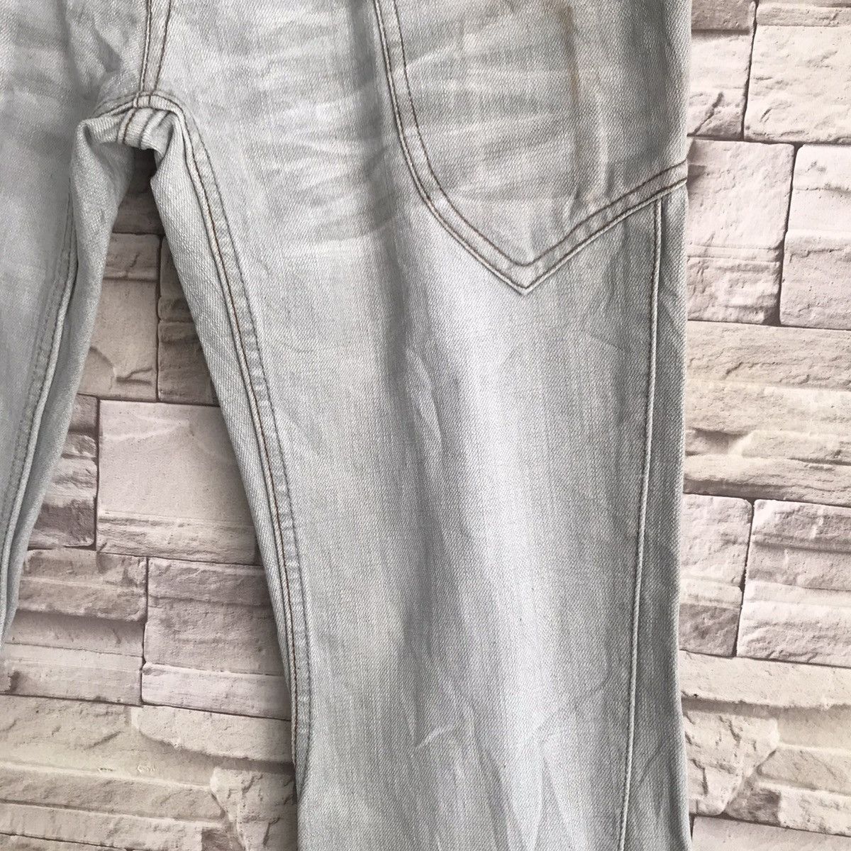 Nicole Club Nicole Club For Men Denim Flare Studded Leather Size US 32 / EU 48 - 8 Thumbnail
