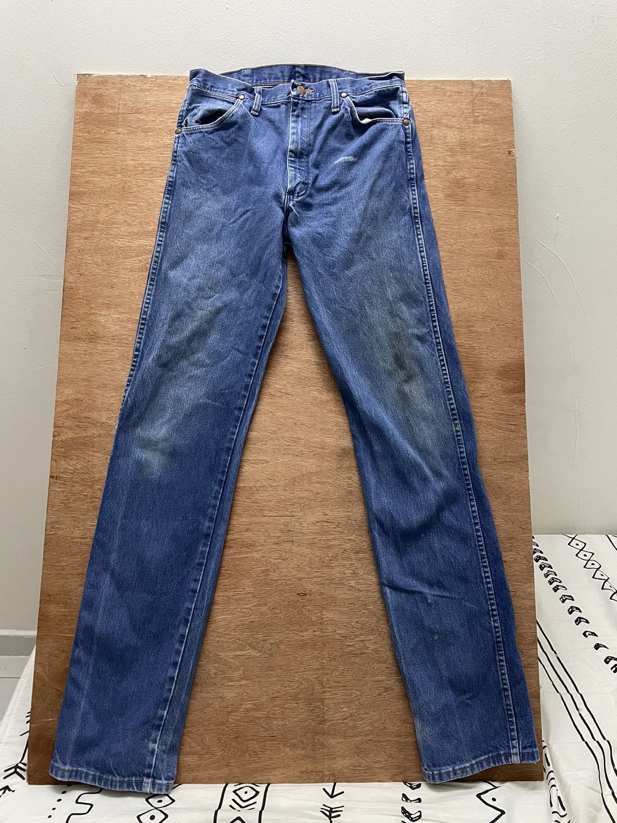 Vintage × Wrangler VINTAGE WRANGLER DENIM Size US 32 / EU 48 - 1 Thumbnail