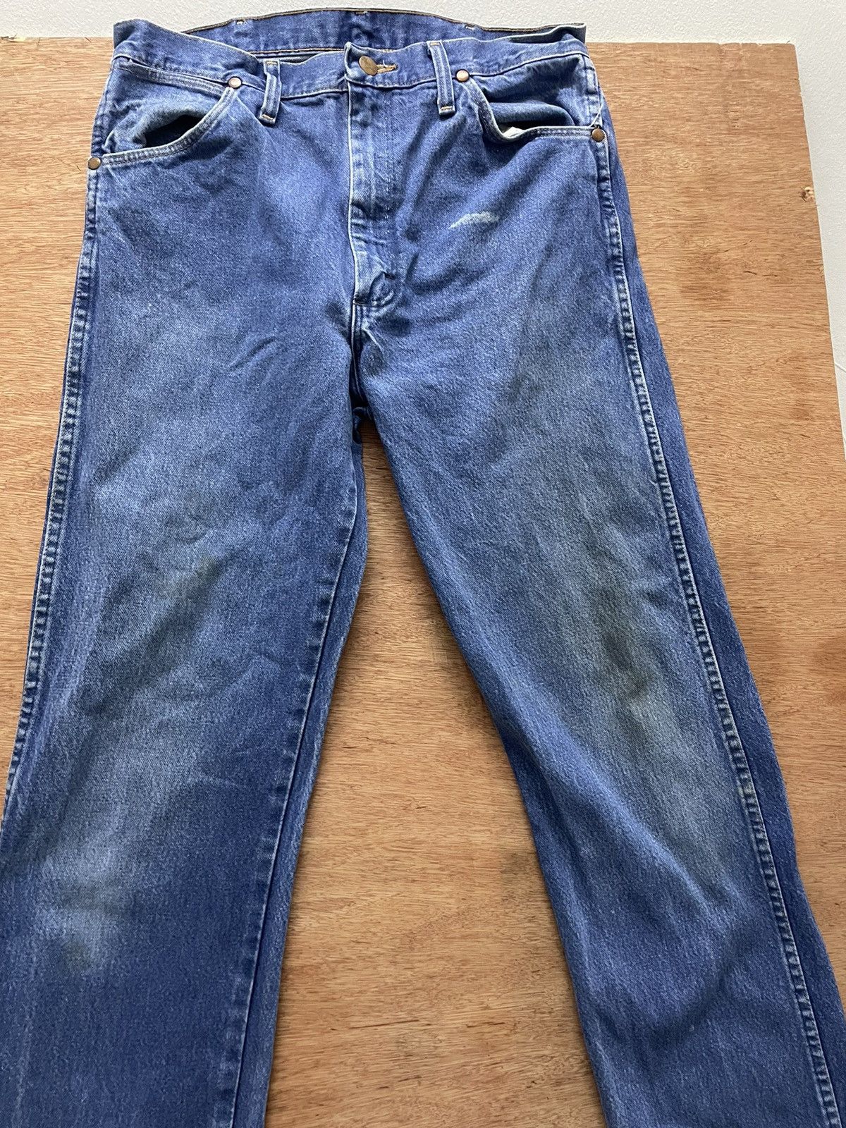 Vintage × Wrangler VINTAGE WRANGLER DENIM Size US 32 / EU 48 - 2 Thumbnail