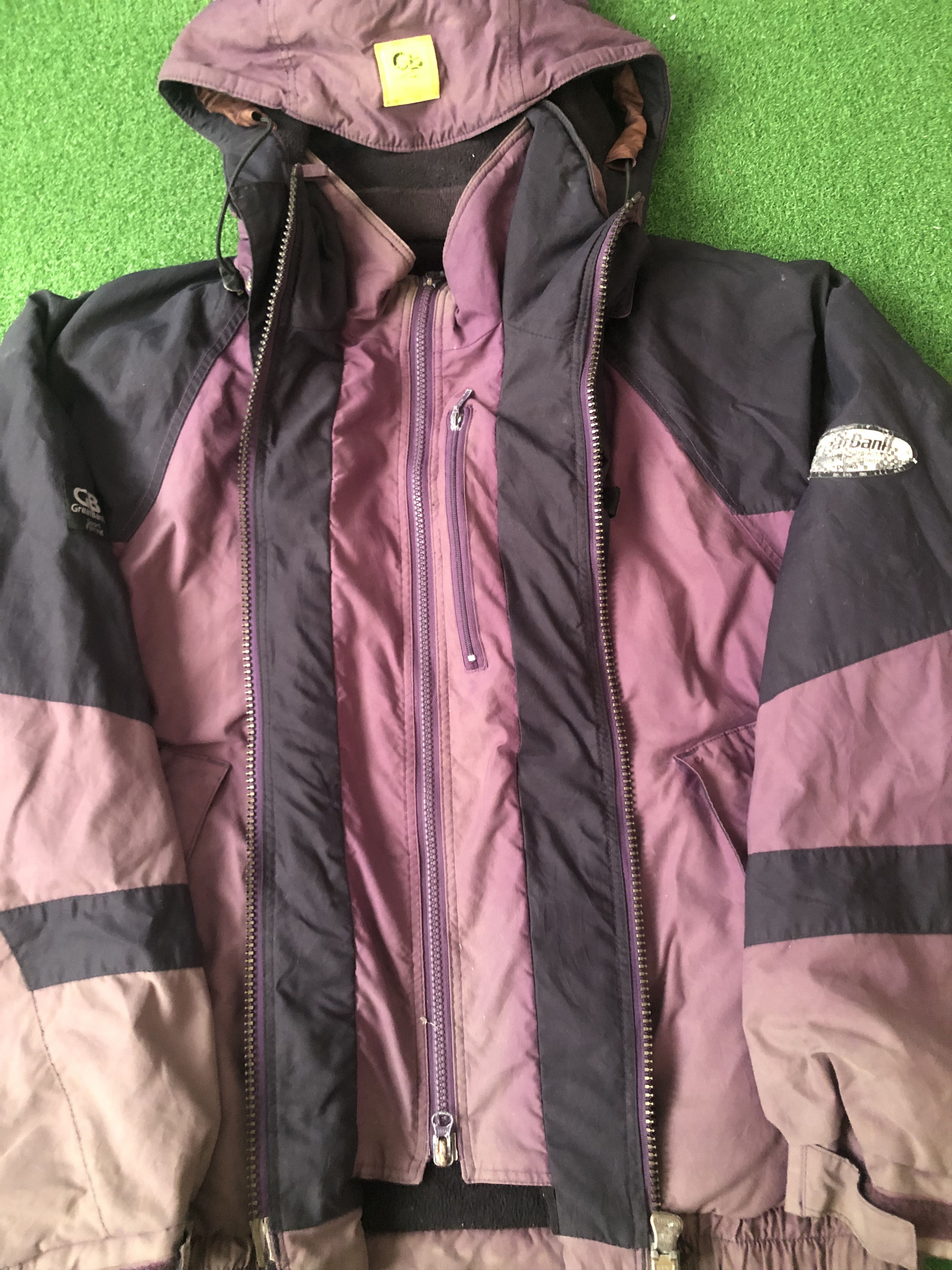 Japanese Brand Daiwa Greatbanff Fishing Faded Purple Zipper Jacket Size US M / EU 48-50 / 2 - 4 Thumbnail