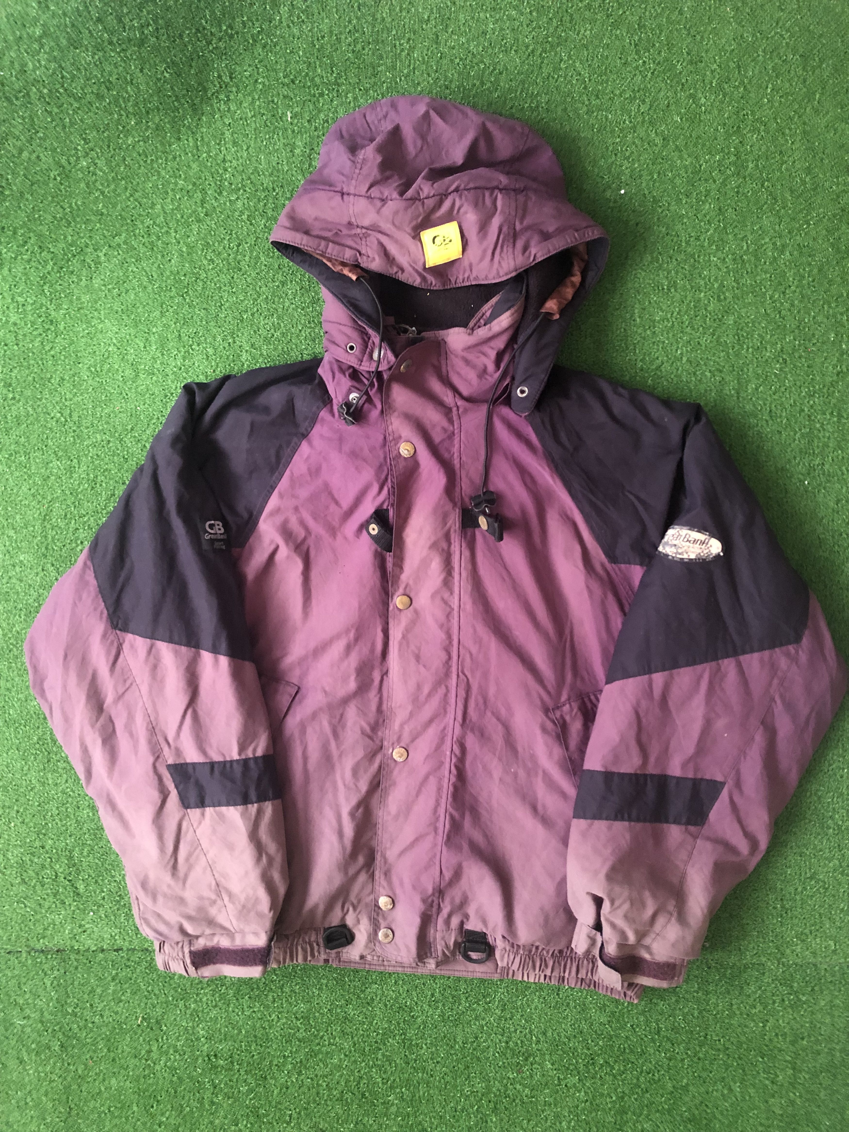 Japanese Brand Daiwa Greatbanff Fishing Faded Purple Zipper Jacket Size US M / EU 48-50 / 2 - 1 Thumbnail