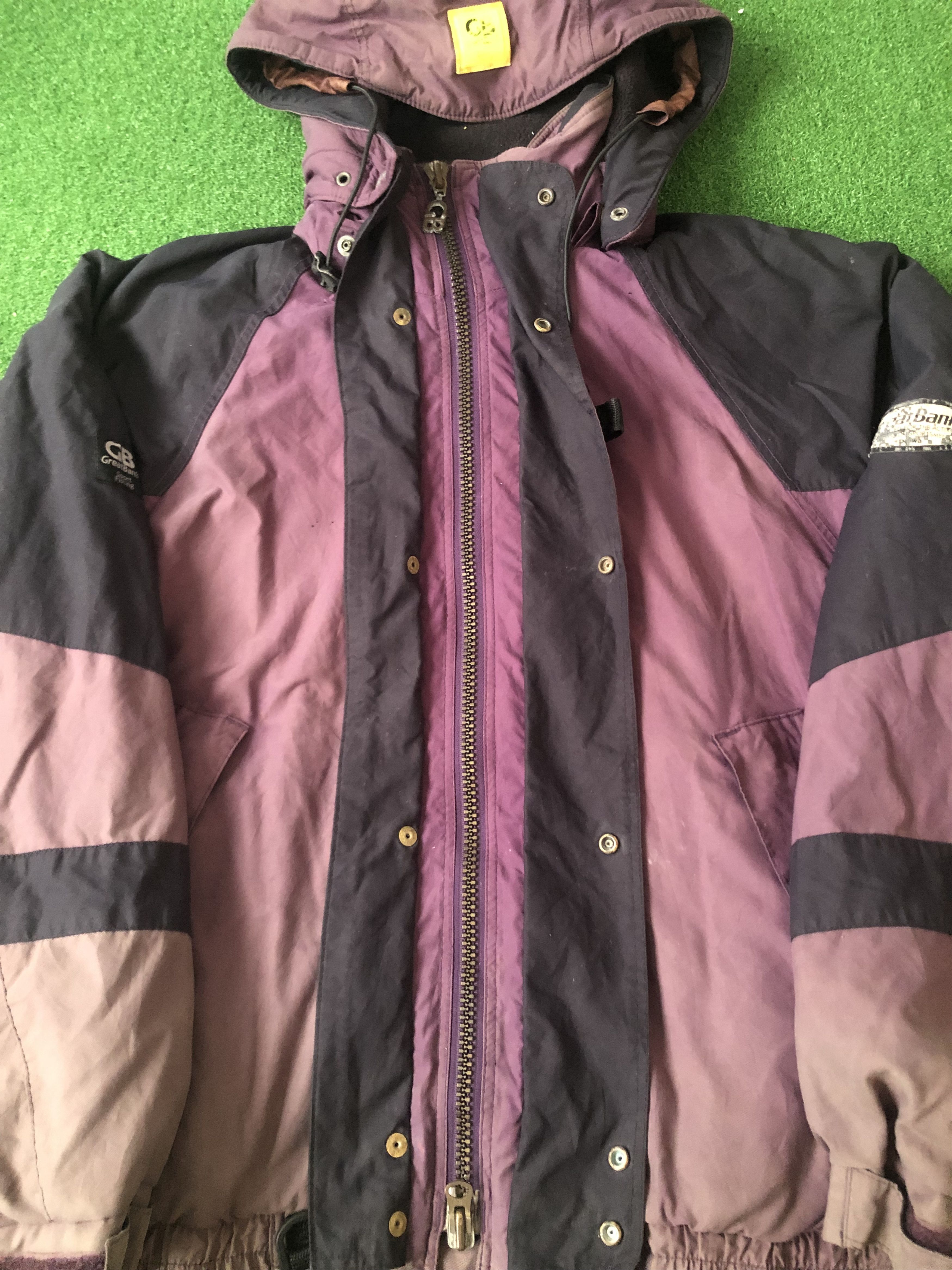 Japanese Brand Daiwa Greatbanff Fishing Faded Purple Zipper Jacket Size US M / EU 48-50 / 2 - 3 Thumbnail
