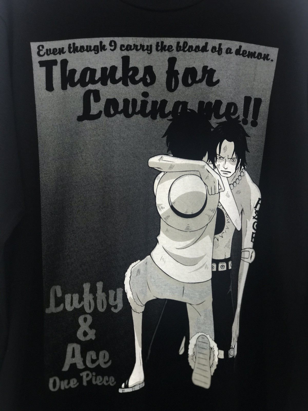 One Piece One Piece Long Sleeve Luffy u0026 Ace | Grailed