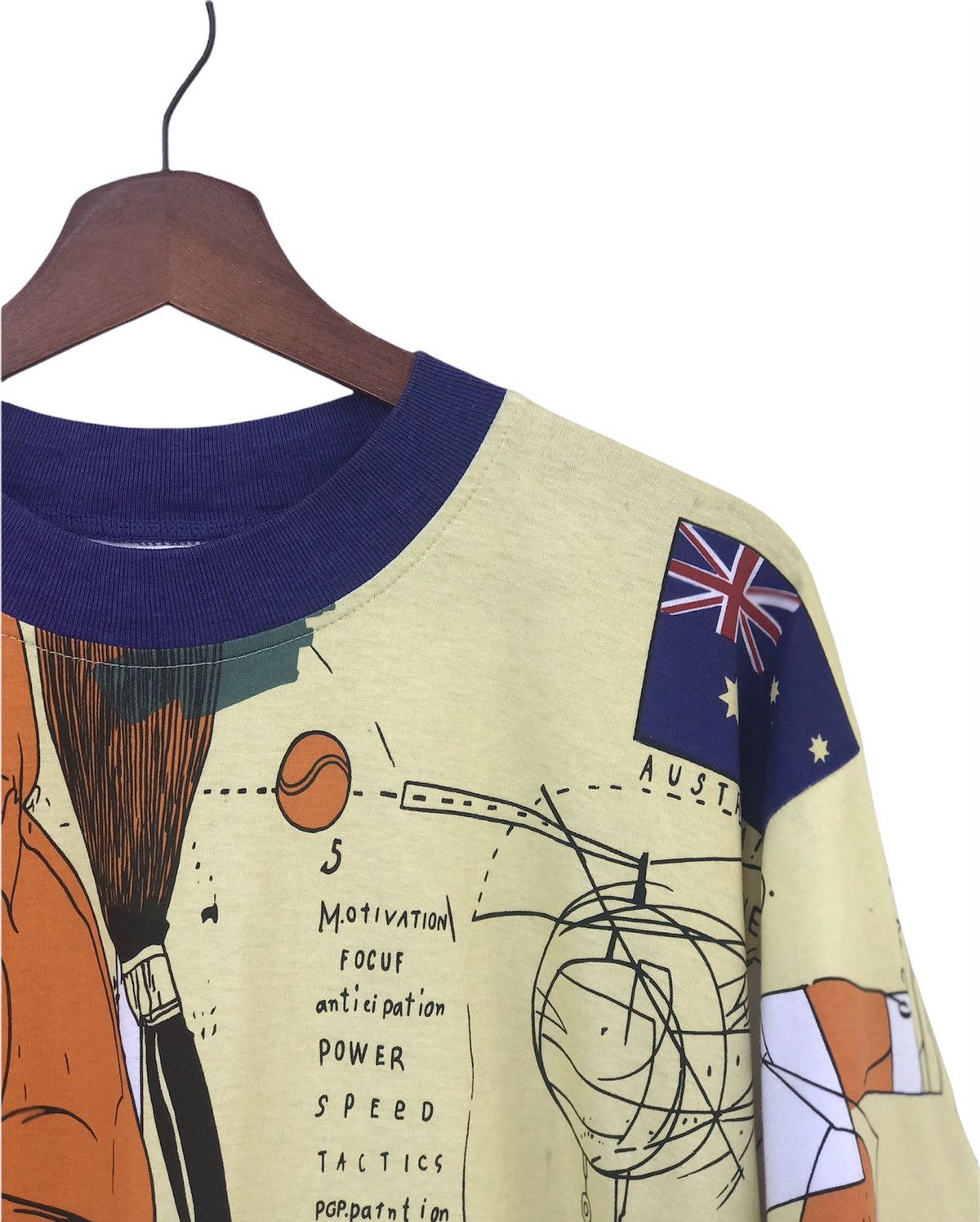 Man Made In Australia Over Print Shirt Little J Teaen Director Size US L / EU 52-54 / 3 - 4 Thumbnail