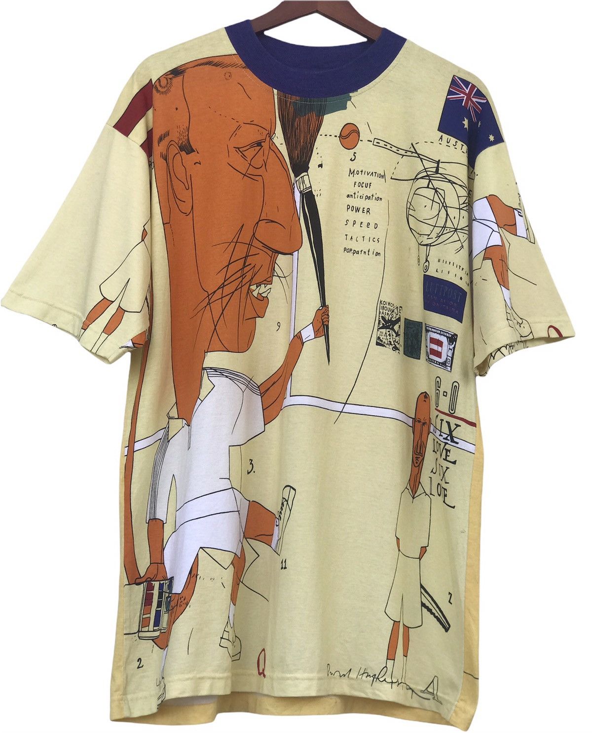 Man Made In Australia Over Print Shirt Little J Teaen Director Size US L / EU 52-54 / 3 - 1 Thumbnail