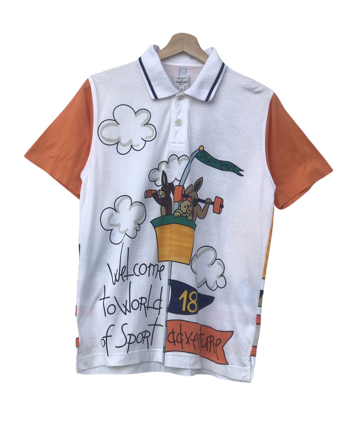 Jean Charles De Castelbajac Polo Shirt Jean Charles Castelbajac Size US M / EU 48-50 / 2 - 1 Thumbnail