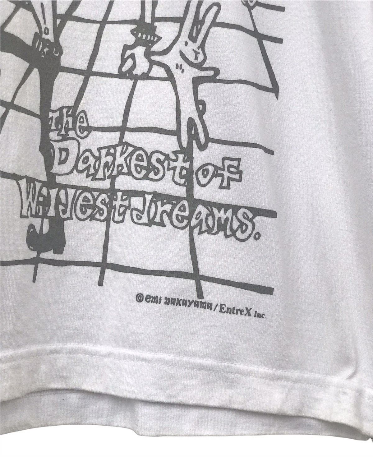 Japanese Brand Vintage Mischievous Blue Rabbit Over Print Size US L / EU 52-54 / 3 - 3 Thumbnail
