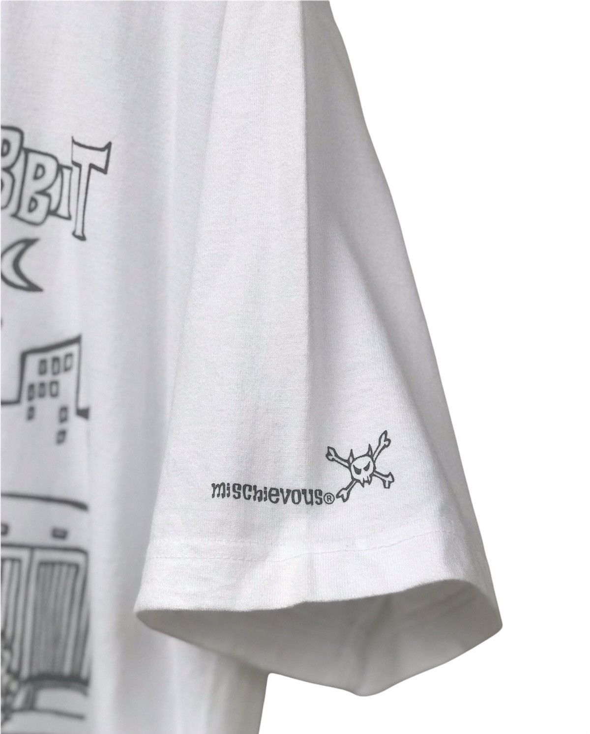 Japanese Brand Vintage Mischievous Blue Rabbit Over Print Size US L / EU 52-54 / 3 - 5 Thumbnail