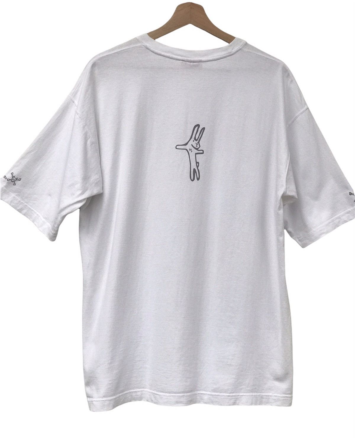 Japanese Brand Vintage Mischievous Blue Rabbit Over Print Size US L / EU 52-54 / 3 - 7 Thumbnail