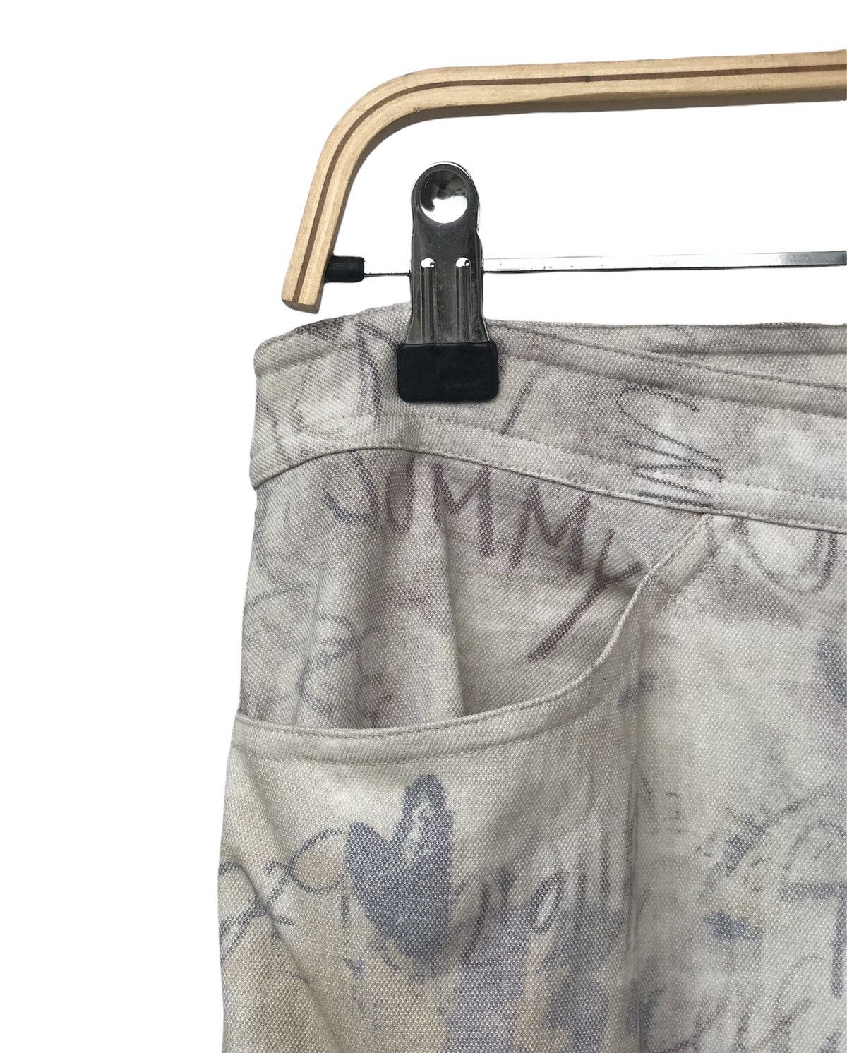 Japanese Brand Monegal Elastic Pants Size US 28 / EU 44 - 3 Thumbnail