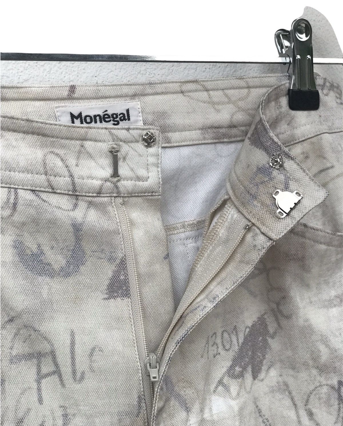 Japanese Brand Monegal Elastic Pants Size US 28 / EU 44 - 5 Thumbnail
